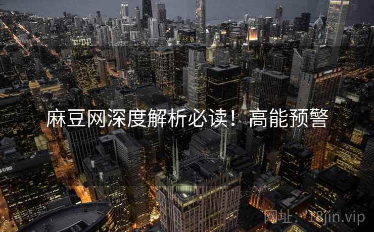 麻豆网深度解析必读！高能预警