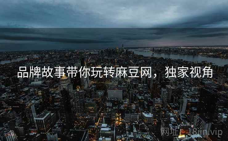 品牌故事带你玩转麻豆网，独家视角